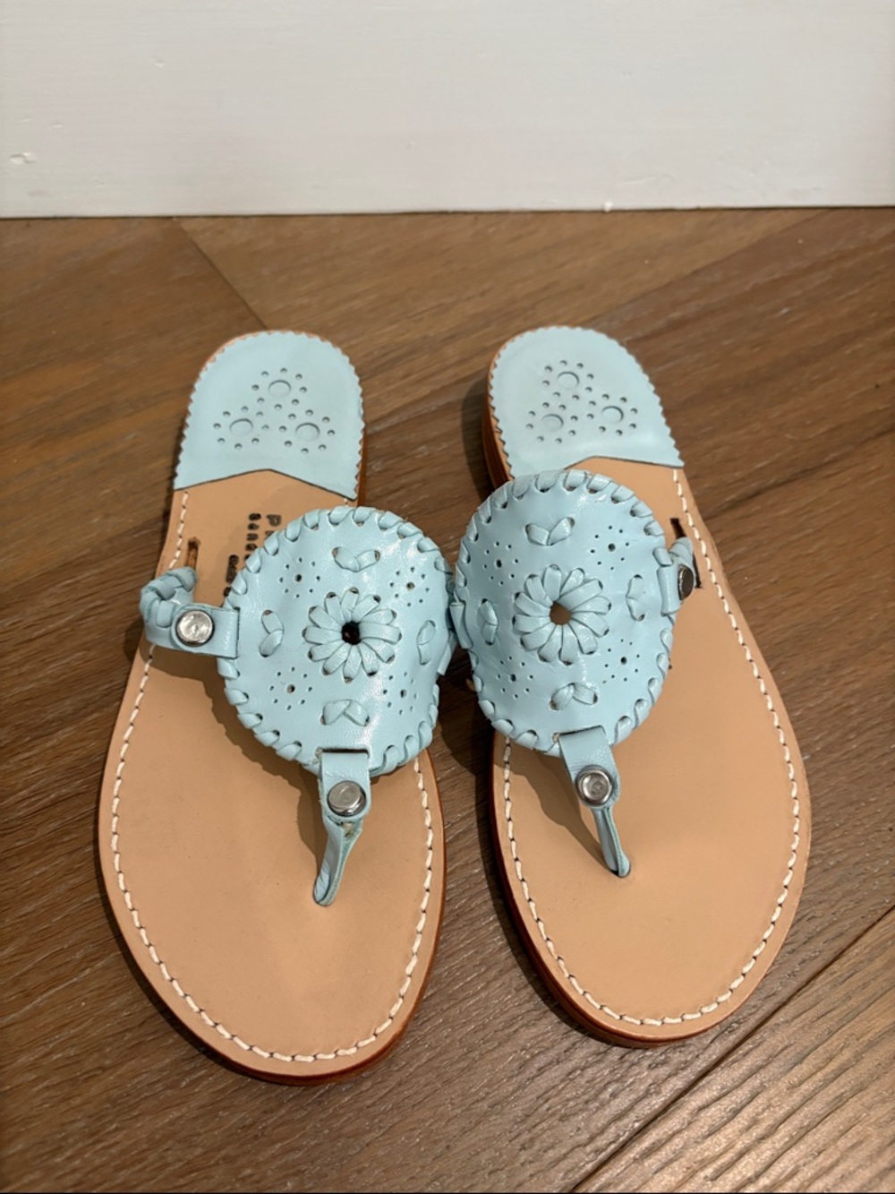 NWT Palm Beach Sandals Jack Rogers Light Blue